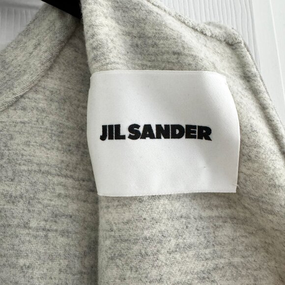 Jil Sander Grey Wool Felt Top, Size 36. Fits a US 4/6 - Picture 4 of 12